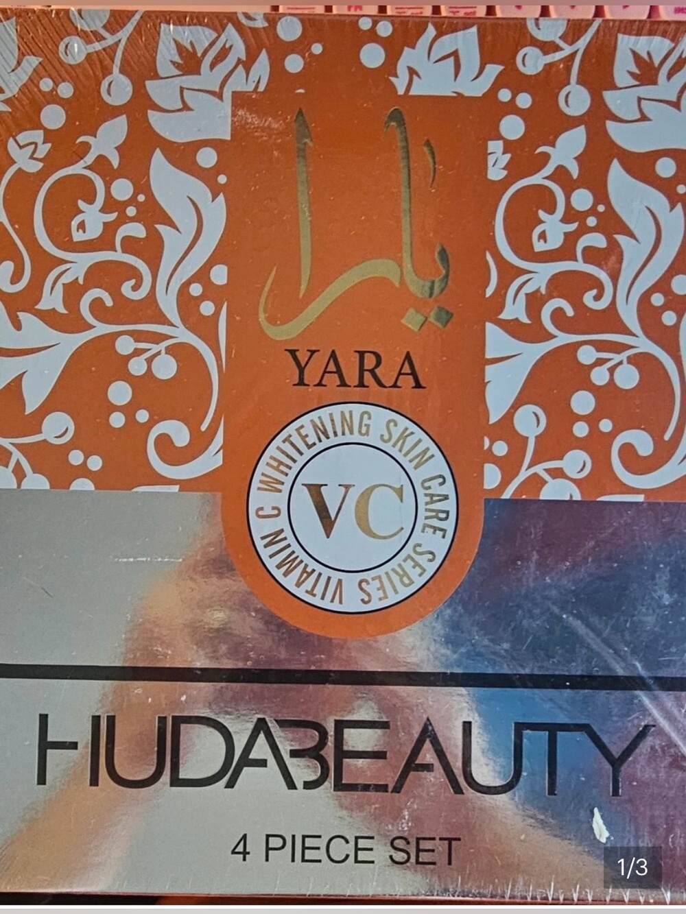 YARA HUDABEAUTY Vitamin C Skin Care Whitening Moisturizer Set
